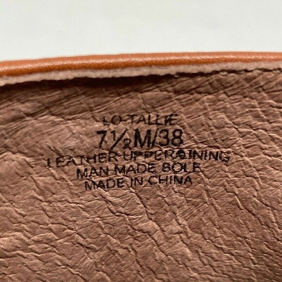 NEW Louise Et Cie Tallie Ankle Booties Boots Brown Leather 7.5 - Picture 7 of 10